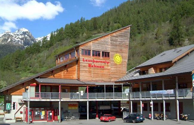 Talstation der Lauchernalp Bahnen in Wiler