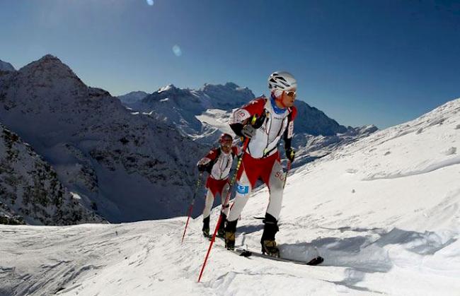 Der Zermatter Martin Anthamatten holte sich am Sonntag den SM-Titel im Skitouren in Davos. (Archivfoto)