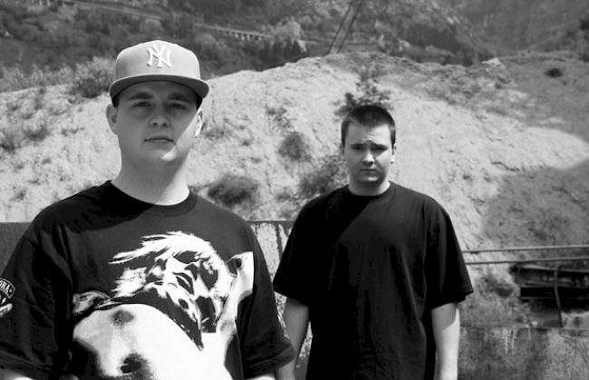 Die «Clifftop Vandalz» sind ein Walliser Hip-Hop-Duo, bestehend aus Diego Seematter (links) und Severin Seiler.