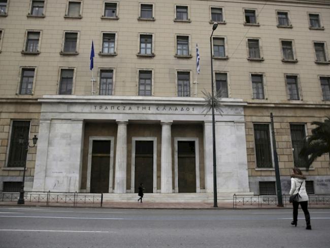 Hauptsitz der griechischen Notenbank in Athen