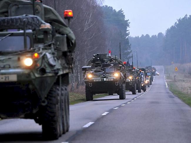 US-Soldaten unterwegs in Osteuropa