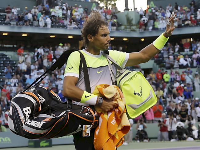 Rafael Nadal zieht in Miami enttäuscht von dannen