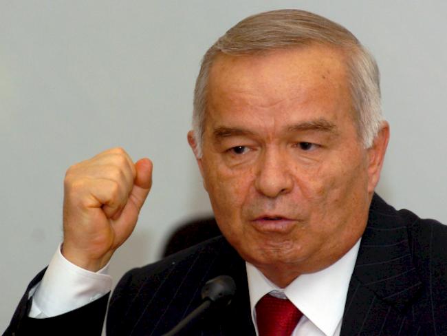 Der usbekische Präsident Islam Karimow (Archiv)