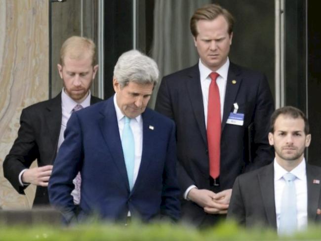 US-Aussenminister Kerry will bis Donnerstagmorgen weiterverhandeln