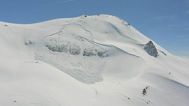 Blick auf die Unglücksstelle.