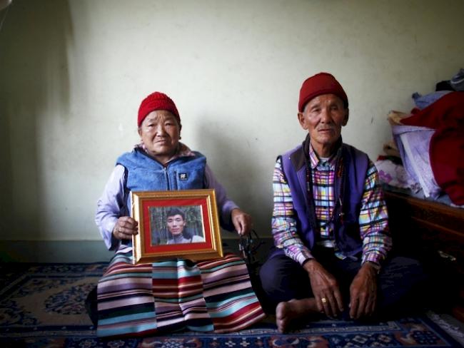 Die Eltern eines verstorbenen Sherpas (Archiv)