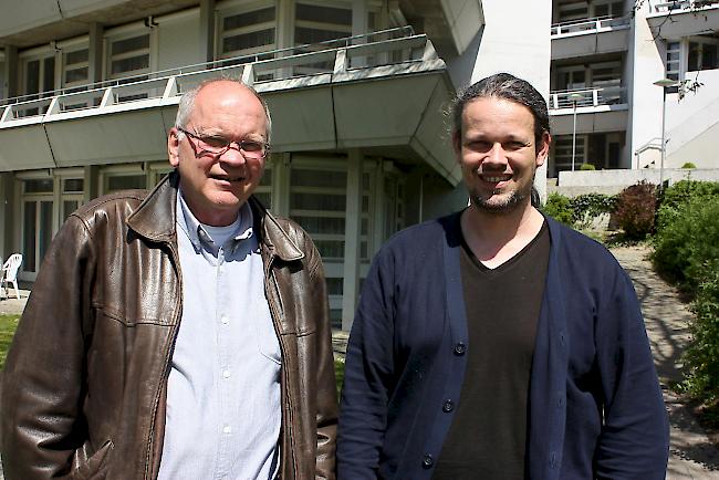 Ab Oktober 2015 geht das Direktorium des Kinderdorfes Leuk von Walter Niklaus (links) in die Hände von Patrice Schnidrig über.