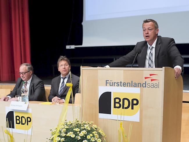 BDP-Präsident Martin Landolt am Rednerpult