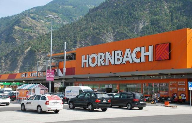Die 2012 eröffnete Hornbachfiliale in Riddes. 