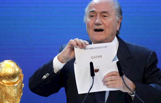 Sepp Blatter während der Vergabe der WM nach Katar (Archiv).