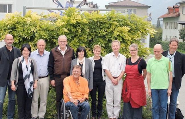 Die Mitglieder der kantonalen Kommission für behinderte Menschen.