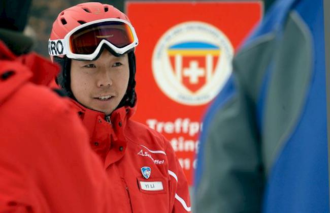 Ein chinesischer Skilehrer im Schweiz-Einsatz (Symbolbild).