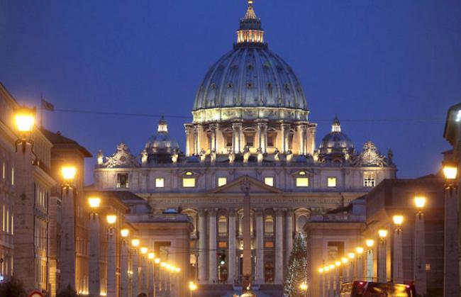 Blick auf den Petersdom im Vatikan: Ein informelles Gespräch soll stattfinden (Archiv).
