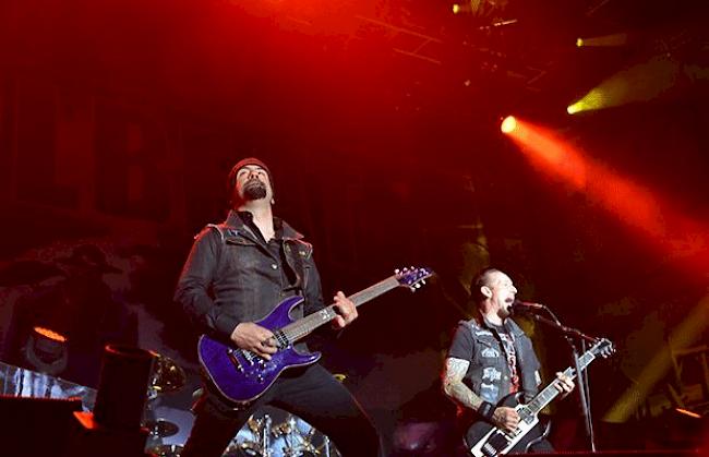 Volbeat am Donnerstagabend in Gampel