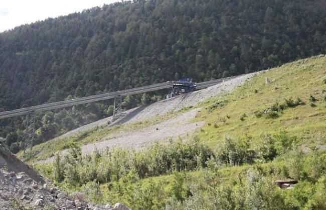 Die Deponie neben der Arena im Goler (Archivbild).