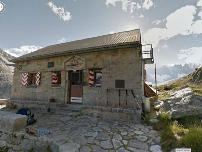 Google-Aufnahme der Lauteraarhütte (Quelle Google)