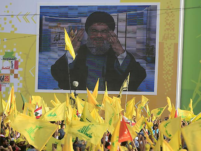 Jubel für Hisbollah-Chef Hassan Nasrallah im Libanon