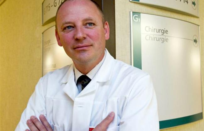 Professor Vincent Bettschart, Chirurg am Walliser Spitalzentrum.