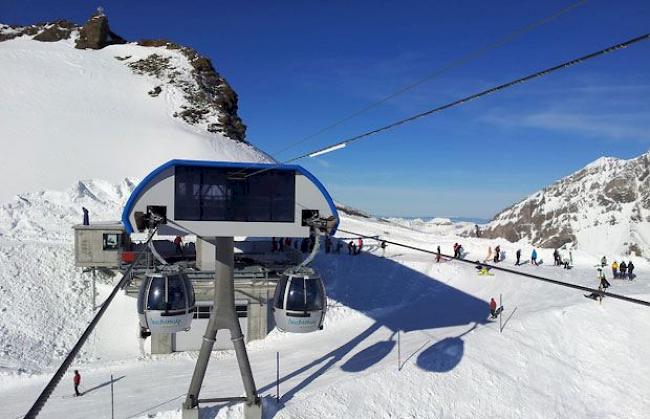 Die Walliser Bergbahnen blicken auf einen schwachen Winter zurück (Symbolbild).
