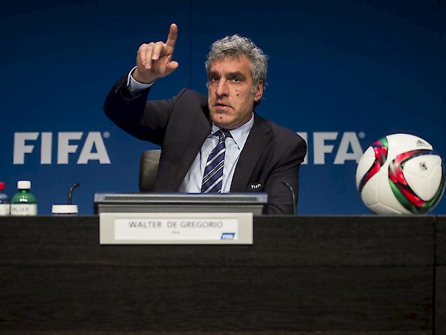 Gibt seinen Posten bei der FIFA ab: Mediendirektor Walter De Gregorio