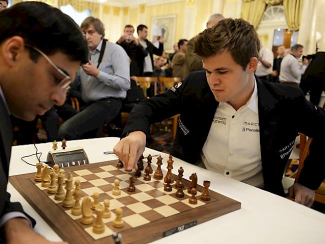 Magnus Carlsen besiegte Viswanathan Anand erneut