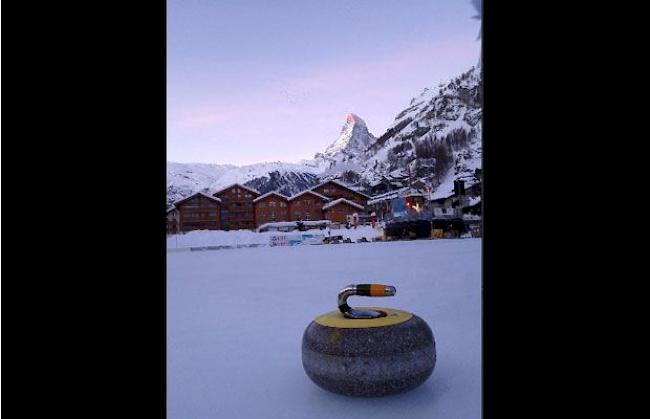 Zermatt steht in diesen Tagen im Zeichen des Curlings.