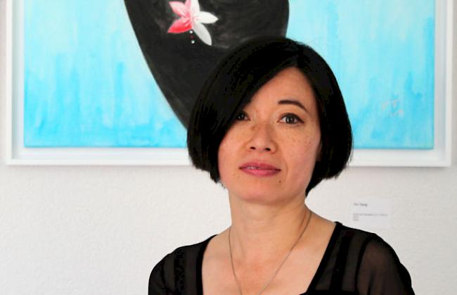 Die chinesische Kunstmalerin Yan Yan