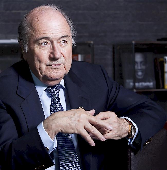 FIFA-Präsident Sepp Blatter spricht mit dem WB über seine Zukunft.
