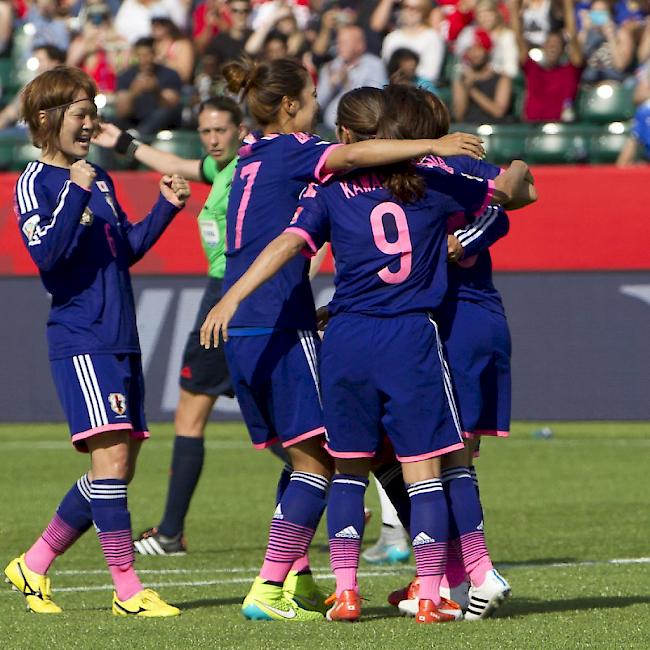 Japan freut sich über das 1:0