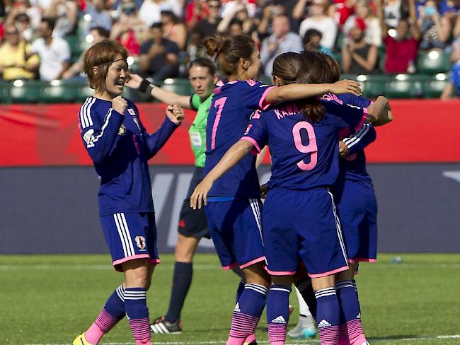 Japan freut sich über das 1:0