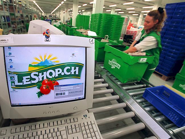 LeShop trotzt dem starken Franken und dem Einkaufstourismus: Im letzten Halbjahr konnte der Online-Supermarkt den Umsatz kräftig steigern.