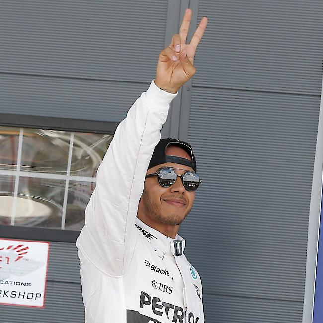 Lewis Hamilton triumphiert bei seinem Heimrennen in Silverstone