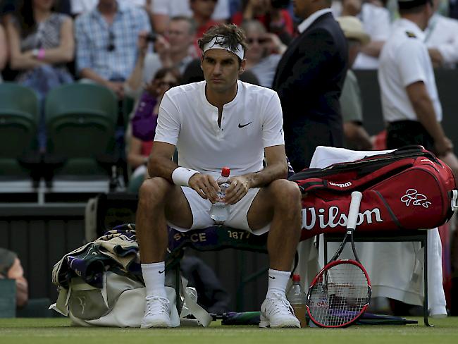 Federer spazierte in den Viertelfinal