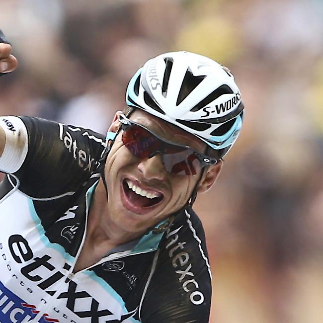 Tony Martin gewinnt die 4. Etappe und ist erstmals Leader bei der Tour de France