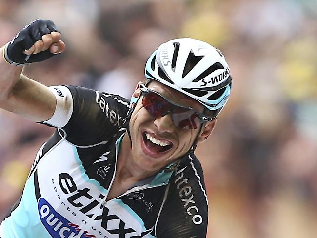 Tony Martin gewinnt die 4. Etappe und ist erstmals Leader bei der Tour de France