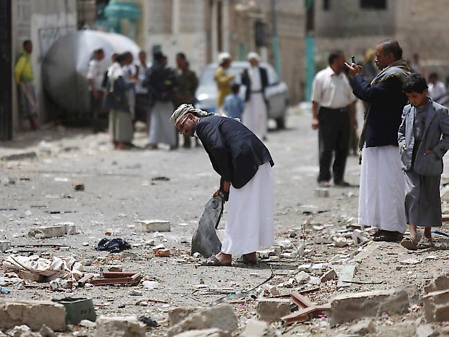 Jemens Hauptstadt Sanaa wird von einem Autobombenanschlag heimgesucht (Archiv)