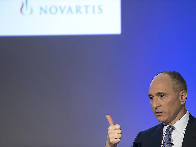 Daumen hoch für Novartis-Herzmittel: gute Nachrichten aus den USA für CEO Joe Jimenez (Archiv).