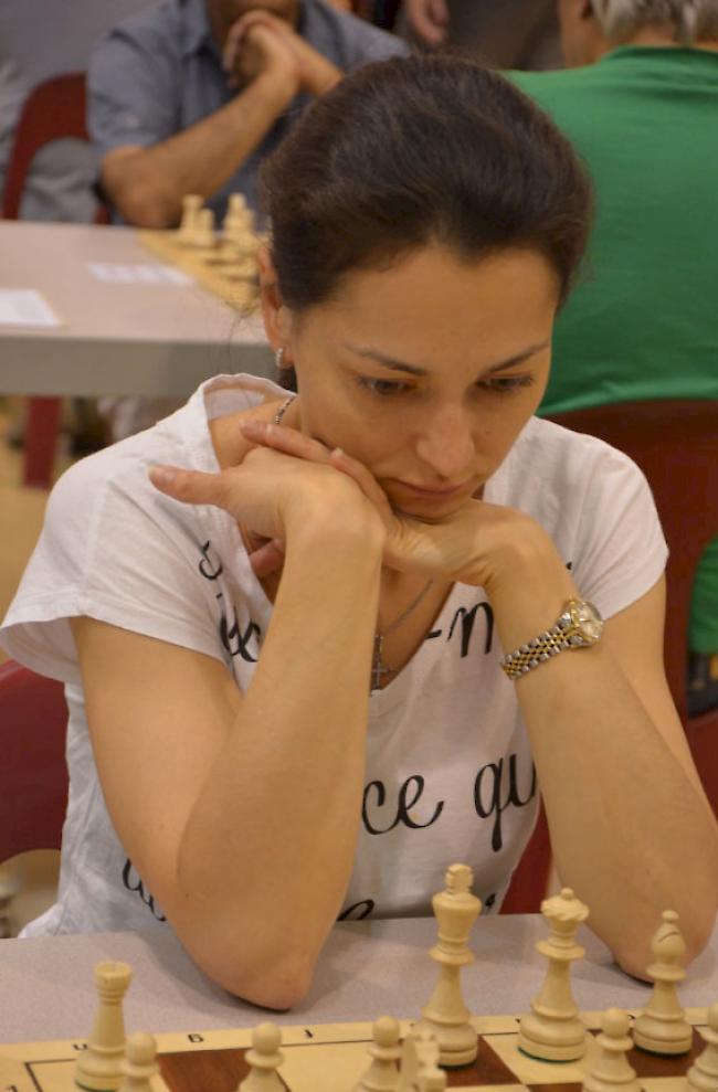 GM Alexandra Kosteniuk hat in Leukerbad, wie schon vor zwei Jahren, intakte Chancen, zwei Titel zu gewinnen.