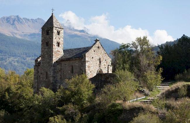 Kapelle neben dem Schloss Valeria auf einem der beiden Burghügel von Sitten. «Renovationen sind jeweils nur dank der grosszügigen Unterstützung der Gläubigen und weiterer Spender möglich», betont Margelist.