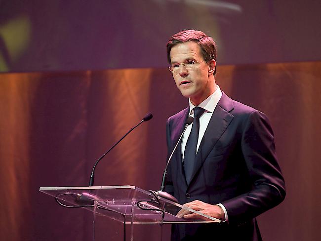 Der niederländische Ministerpräsident Mark Rutte will nicht aufgeben.