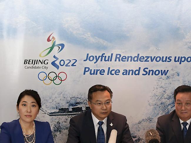 Erhielt den Zuschlag für die Olympischen Spiele 2022: Pekings Kandidatur
