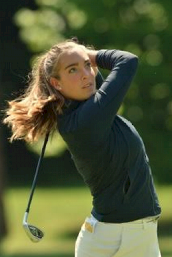 Der Oberwalliser Golferin Azelia Meichtry gelang in Belgien eine gute Leistung.