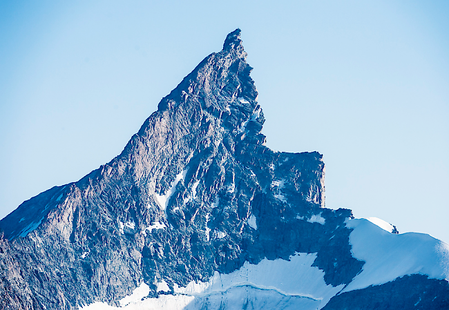 Blick auf das Zinalrothorn bei Zermatt