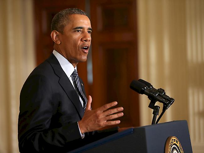 Obama preist seinen Clean Power Plan als grössten Schritt der USA für den Klimaschutz an.