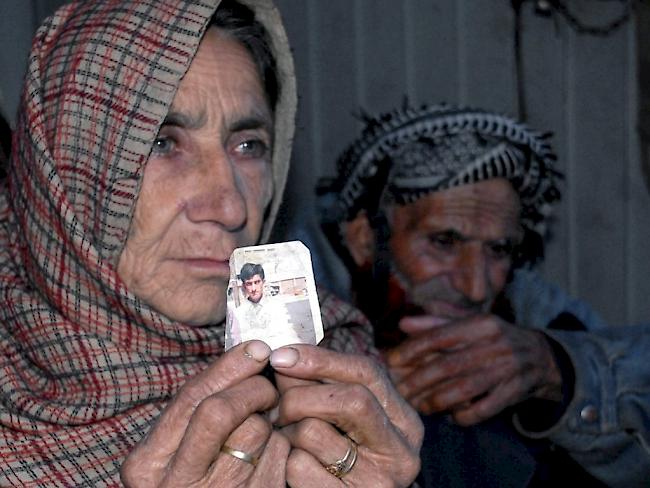 Die Eltern des hingerichteten Shafqat Hussain in Pakistan (Archivbild)