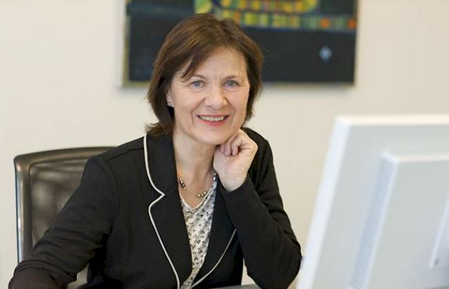 Die Walliser Gesundheitsdirektorin Esther Waeber-Kalbermatten.