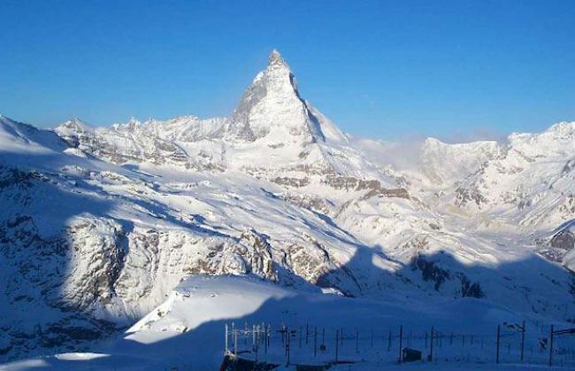 Blick von Gornergrat aufs Matterhorn