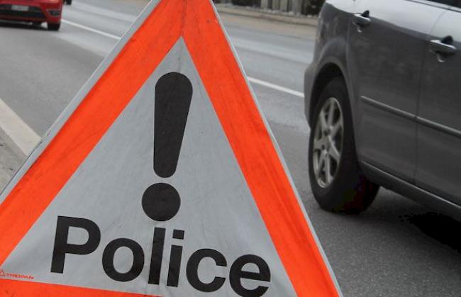 Tödlicher Unfall auf der A9 bei Siders am Sonntagnachmittag.