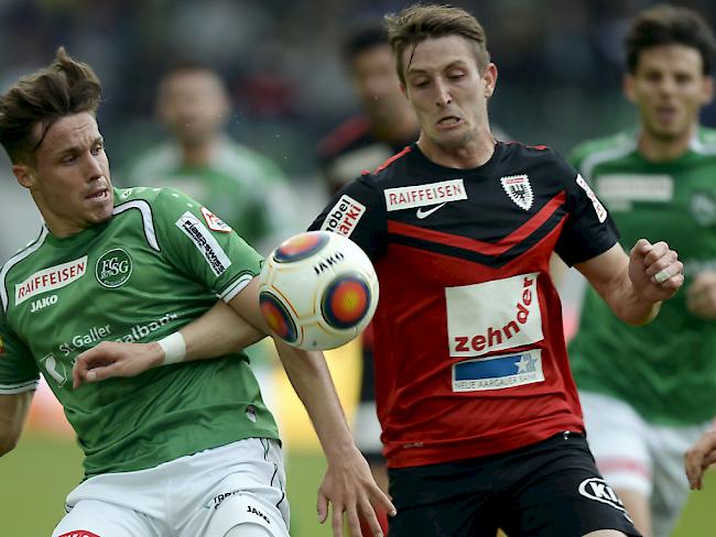 Stephan Andrist (27) stieg mit dem FC Aarau in die Challenge League ab und wechselt nun zum deutschen Drittligisten Hansa Rostock