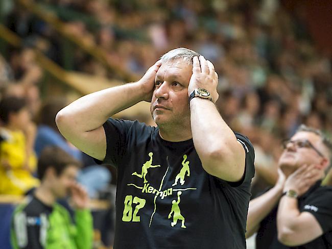 Böse Überraschung: Trainer Predrag Borkovics St. Otmar verliert das St. Galler Derby gegen Aussenseiter Fortitudo Gossau